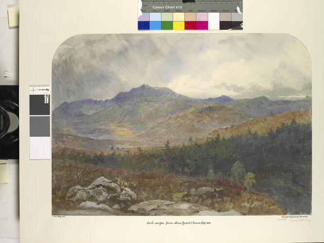 Lochnagar from above Grant's house