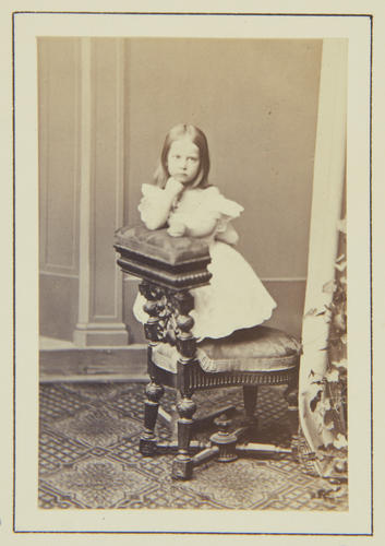 Princess Charlotte of Prussia, 1864 [in Portraits of Royal Children Vol. 8 1864-1865]