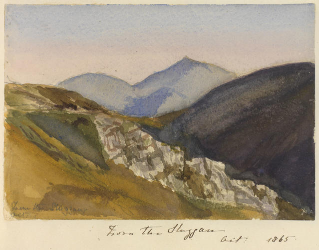 Master: SKETCHES FROM NATURE V. R. 1862 TO 1866
Item: From the Sluggan