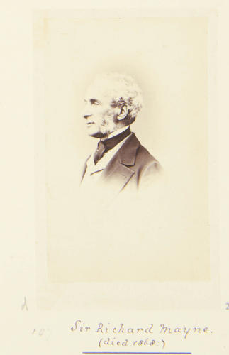 Sir Richard Mayne [Photographic Portraits Vol. 4/62 1861-1876]
