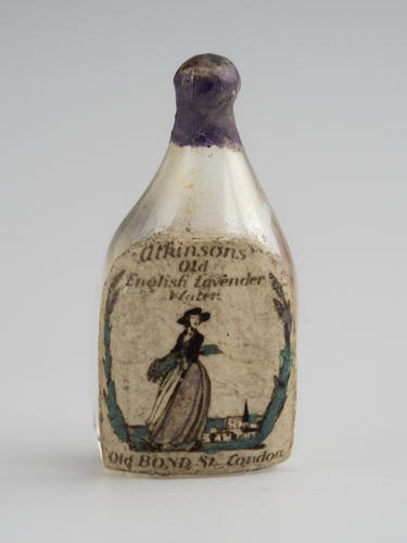 Bottle of lavender water Bottle of lavender water