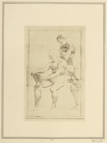 Study of a group of figures