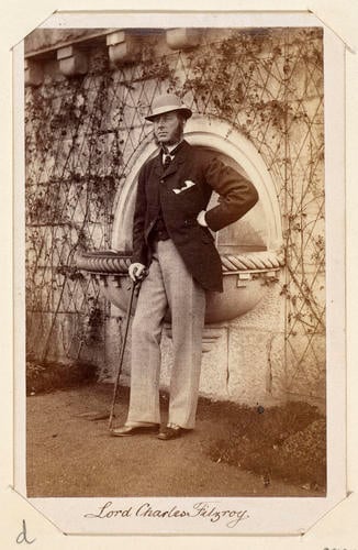 Lord Charles Fitzroy. [Royal Household Portraits. Volume 55. ]