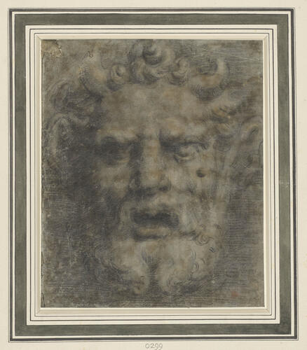 A mask of a satyr