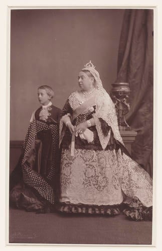 Queen Victoria and her page, Arthur Ponsonby