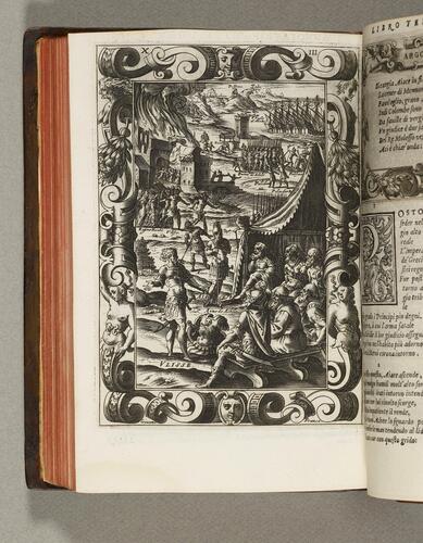 Le Metamorfosi di Ovidio / ridotte da Gio. Andrea dell'Anguillara in ottava rima con le annotationi di M. Gioseppe Horologgi . .
