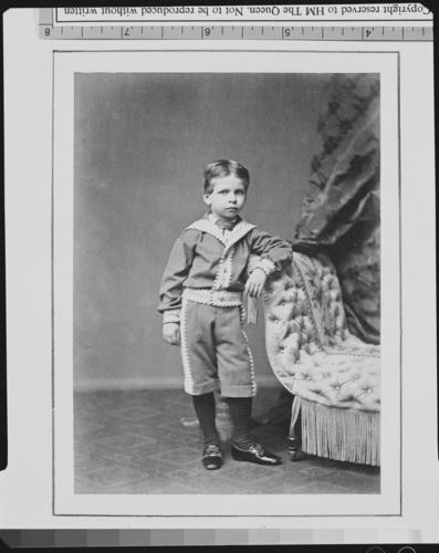 Prince Waldemar of Prussia, February 1873 [in Portraits of Royal Children Vol. 17 1872-73]