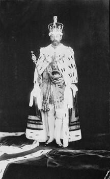 King George V (1865-1936) in Coronation Robes, 22 June 1911