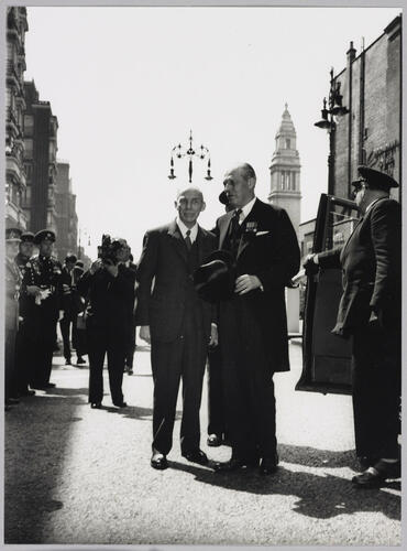 Harold Macmillian and Lord Home