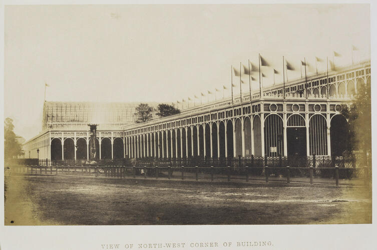 'View of north-west corner of building'