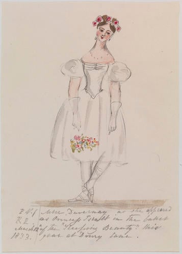 Master: PRINCESS VICTORIA SKETCHES 1
Item: Mlle Duvernay as she appeared as Princess Iseult in the ballet of the Master: PRINCESS VICTORIA SKETCHES 1
Item: Mlle Duvernay as she appeared as Princess Iseult in the ballet of the