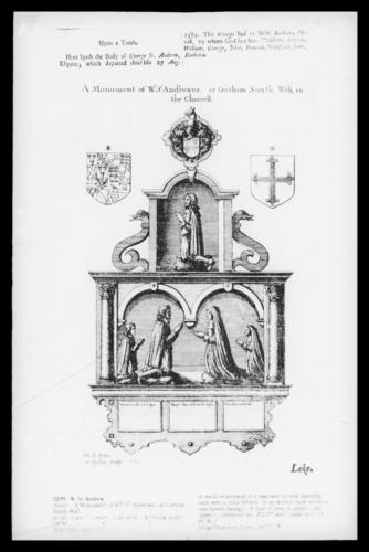 Monument to William St Andrew at Gotham Monument to William St Andrew at Gotham