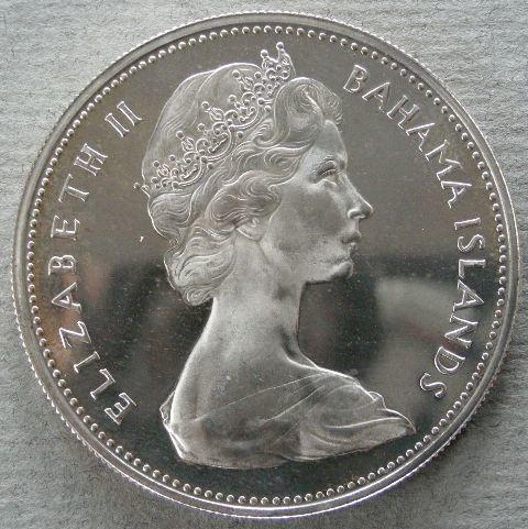 Bahamas. Proof two dollars Bahamas. Proof two dollars