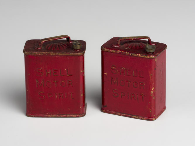 Set of oil cans Set of oil cans