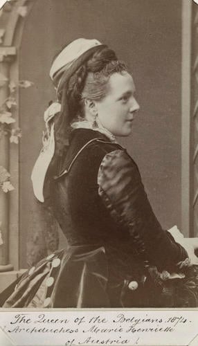 Archduchess Marie Henriette, Queen of the Belgians (1836-1902)