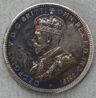 British West Africa. Proof shilling, 1913 British West Africa. Proof shilling, 1913