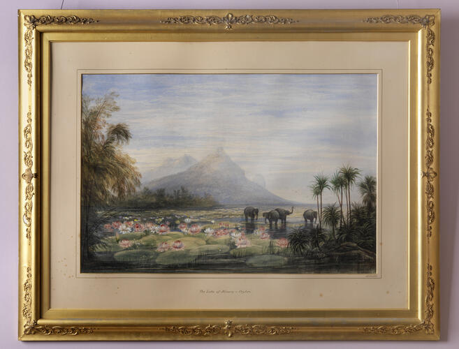 Ceylon: the Lake of Minery