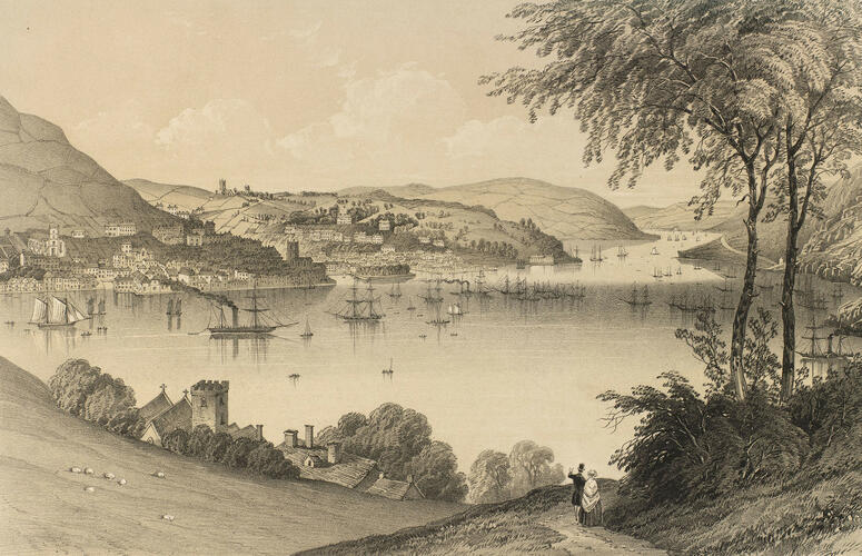 Dartmouth, from Kingswear Dartmouth, from Kingswear