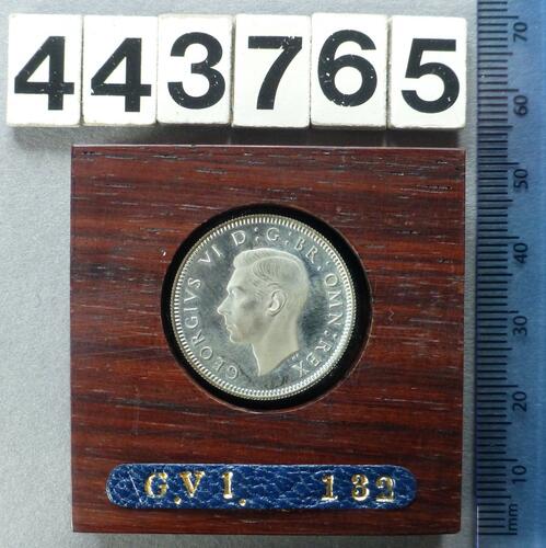 George VI Proof shilling (English type) George VI Proof shilling (English type)