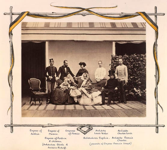 The family of the Emperor of Austria The family of the Emperor of Austria
