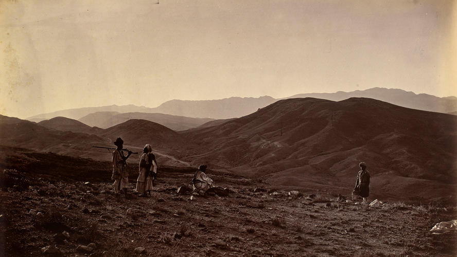 Hill on which the 44th (East Essex) Regiment of Foot were defeated during the 1842 retreat from Kabul