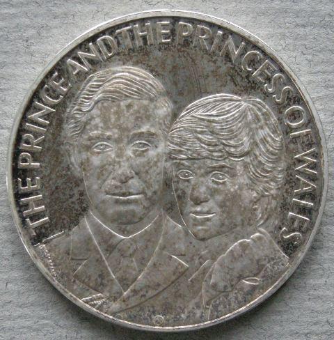 Austria. Medal commemorating the marriage of the Prince of Wales and Lady Diana Spencer Austria. Medal commemorating the marriage of the Prince of Wales and Lady Diana Spencer