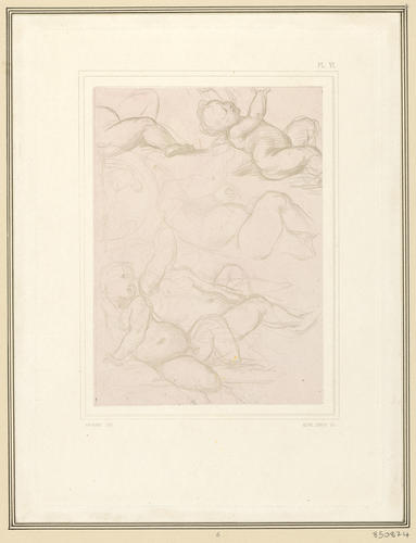 Studies for a figure of the Christ Child