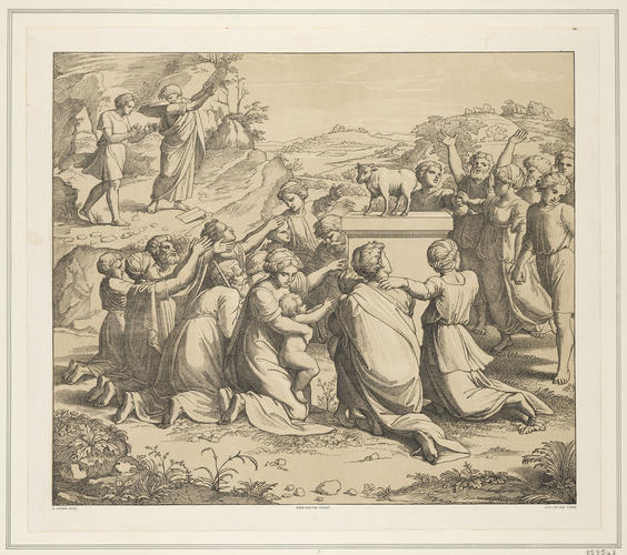 The adoration of the golden calf