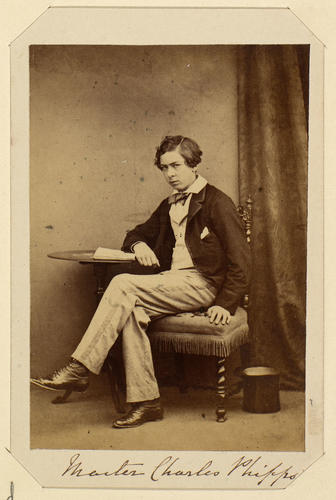 Master Charles Phipps, later Captain Charles Edmund Phipps (1844-1906)