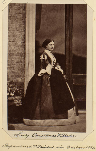 Constance, Countess of Derby (1840-1922) when Constance Villiers Constance, Countess of Derby (1840-1922) when Constance Villiers