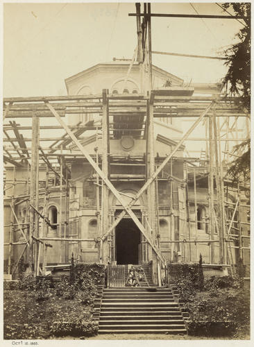Construction of the Mausoleum at Frogmore Construction of the Mausoleum at Frogmore