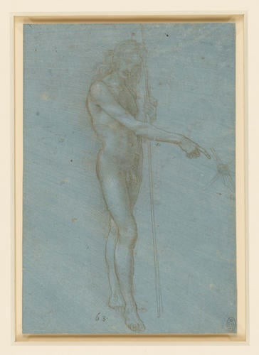 A nude youth as St John the Baptist A nude youth as St John the Baptist