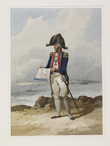 Spanish Army. Don Juan Valdes, Commander-in-chief, Cadiz Flotilla, 1813