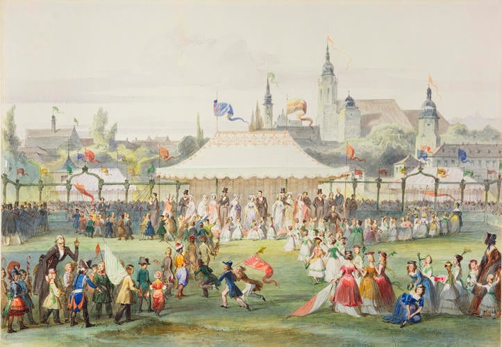 The Gregorius Fest at Coburg, 22 August 1845