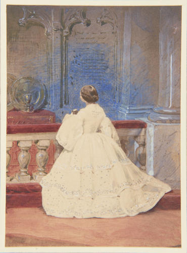 'Princess Alice at her confirmation'; Princess Alice, later Grand Duchess of Hesse (1843-78) at her confirmation 'Princess Alice at her confirmation'; Princess Alice, later Grand Duchess of Hesse (1843-78) at her confirmation