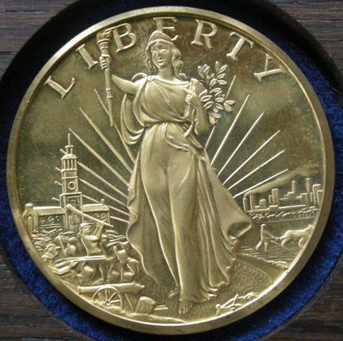 U. S. A. Medal commemorating the Bicentenary of the Independence of America, 1976