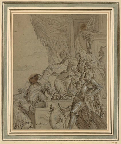 Esther crowned by Ahasuerus Esther crowned by Ahasuerus