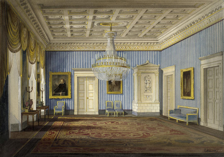 Schloss Friedenstein, Gotha: the reception room of Ernest I Schloss Friedenstein, Gotha: the reception room of Ernest I