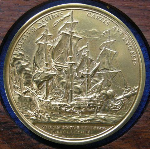 U. S. A. Medal commemorating John Paul Jones, 1779 U. S. A. Medal commemorating John Paul Jones, 1779