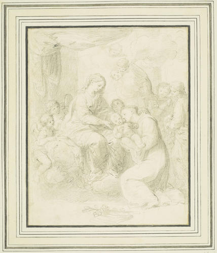 The Virgin and Child adored by St Anthony of Padua The Virgin and Child adored by St Anthony of Padua
