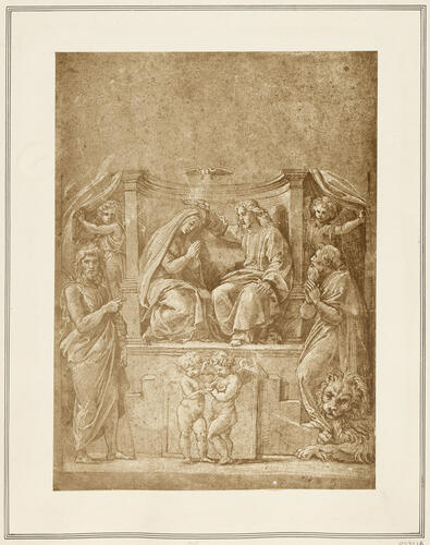 The Coronation of the Virgin with Saints