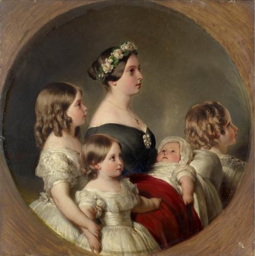 Queen Victoria (1819-1901) with her Four Eldest Children