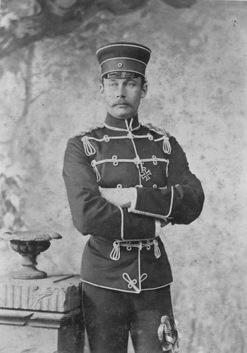 Portrait photograph of Frederick Francis III, Grand Duke of Mecklenburg-Schwerin (1851-1897), c. 1880