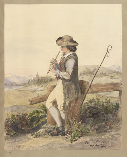 A shepherd boy