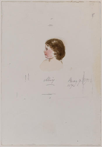 Master: Sketches of the Royal Children by V. R. from 1841-1859
Item: Alix