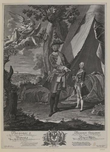 FREDERIC II Roi de Prusse [and] FREDERIC GVILAVME Prince de Prusse