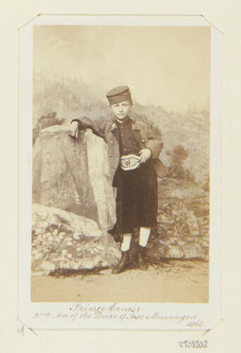 Prince Ernst (1859-1941), son of the Duke of Saxe-Meiningen
