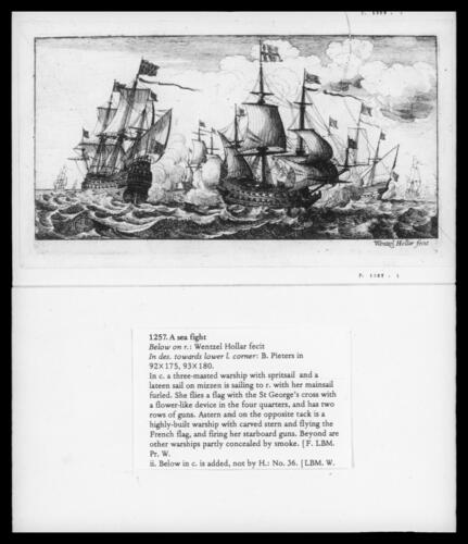 A sea fight A sea fight