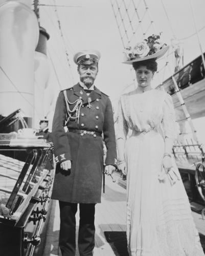 Tsar Nicholas II and Empress Alexandra Feodorovna