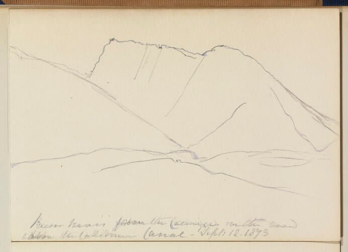 Master: SKETCHES BY QUEEN VICTORIA II
Item: Ben Nevis from the Caledonian Canal & Loch Arkaig